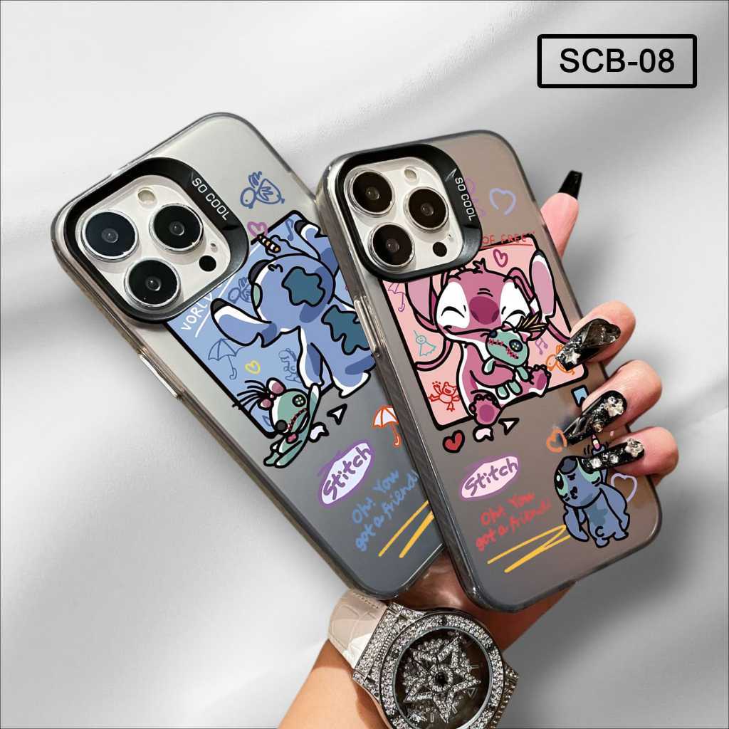 Samsung A37 5G Case Samsung A57 5G Case Couple Stitch Image IMD Hologram SCB08