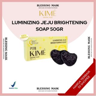 KIME LUMINIZING JEJU BRIGHTENING SOAP | Perawatan & Kecantikan / Perawatan Tubuh  | Blessingmask
