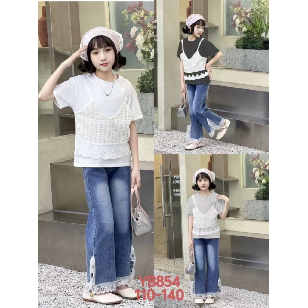 HKT - SET BKK LACE PANTS SZ 110-140