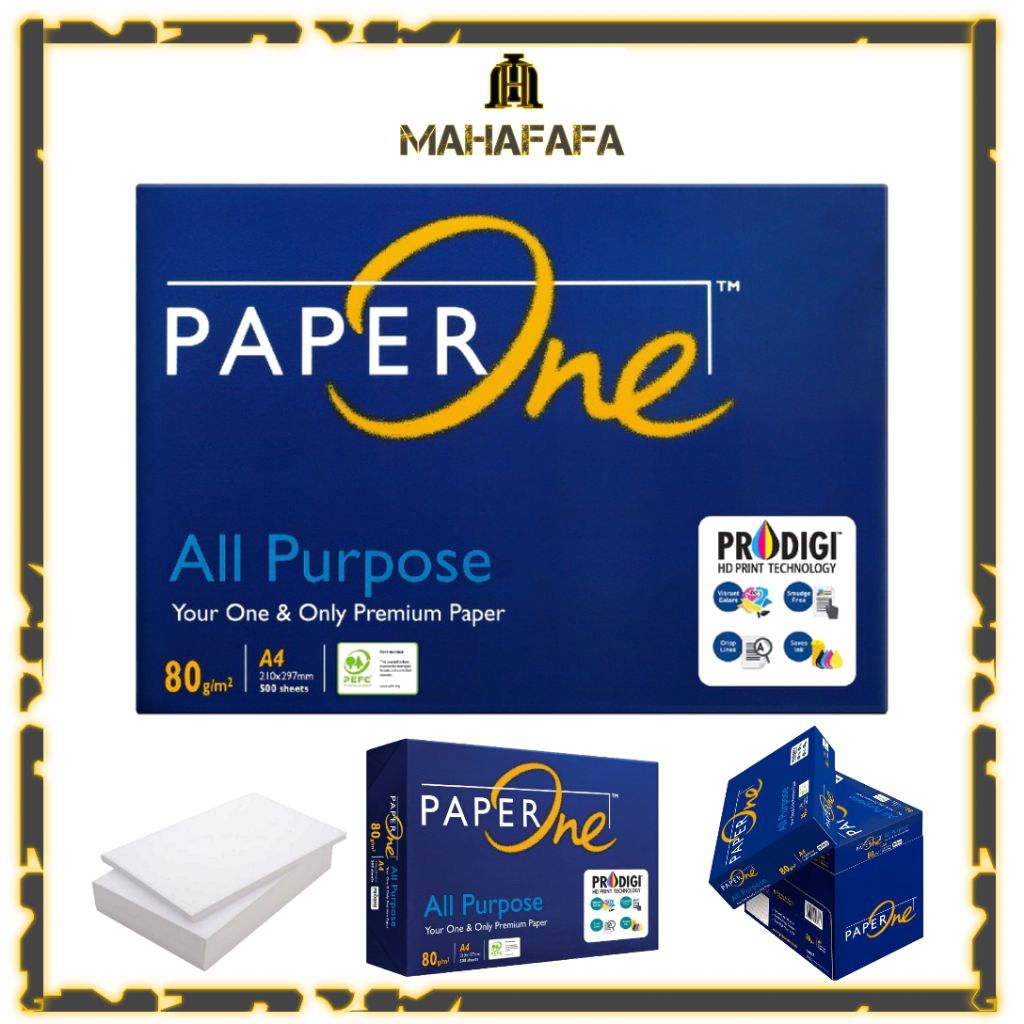 A4 HVS PAPER 80 GRAM PAPERONE 1 KG
