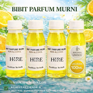 Parfum Bibit Murni 100ml Banyak Varian | Bibit Minyak Wangi | Biang Parfum