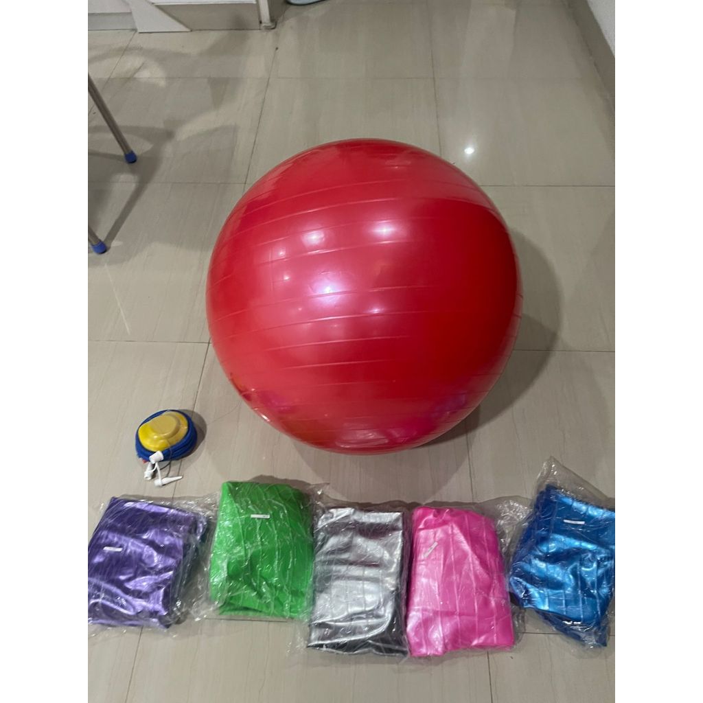 GYM BALL 65CM / 75CM / 85CM ฟรีปั๊มมนุษย์