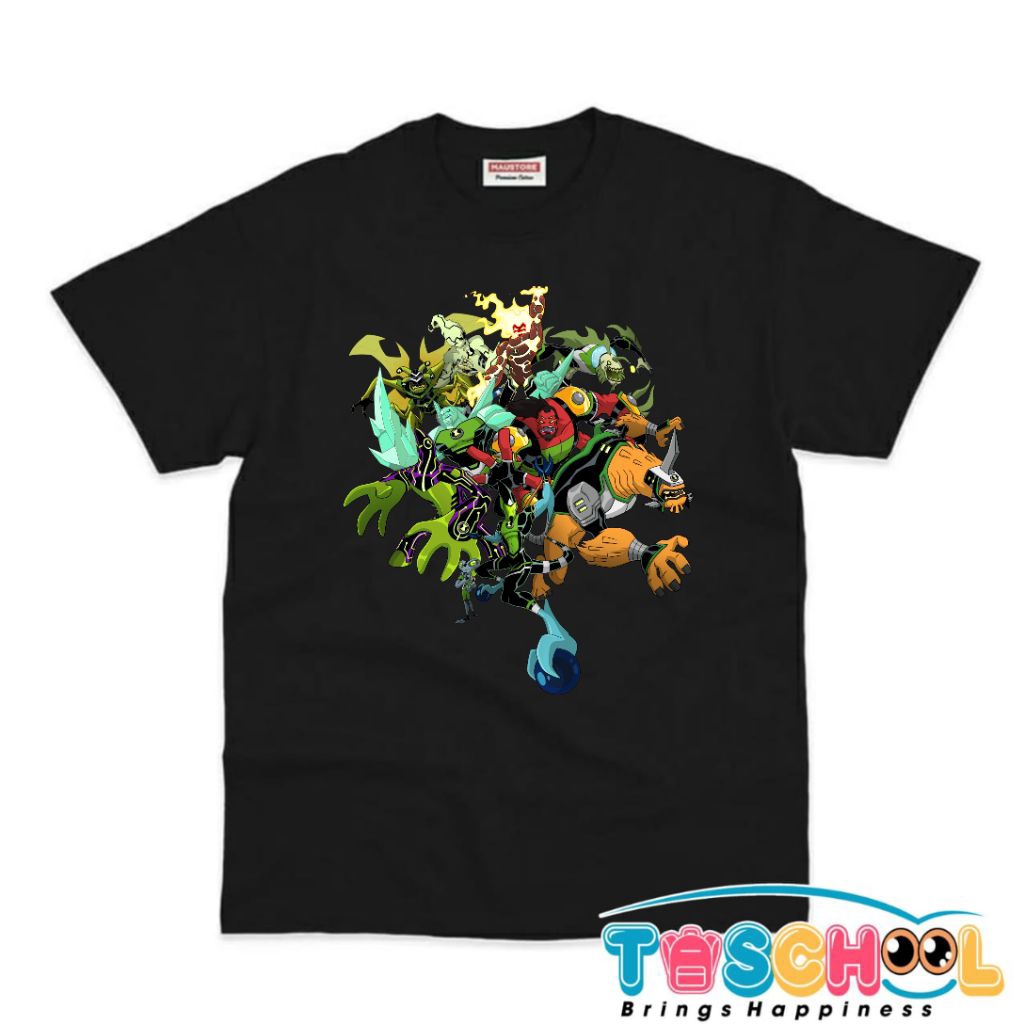CHILDRENS CLOTHES เสื้อยืด CHILDRENS BEN 10 CHARACTER