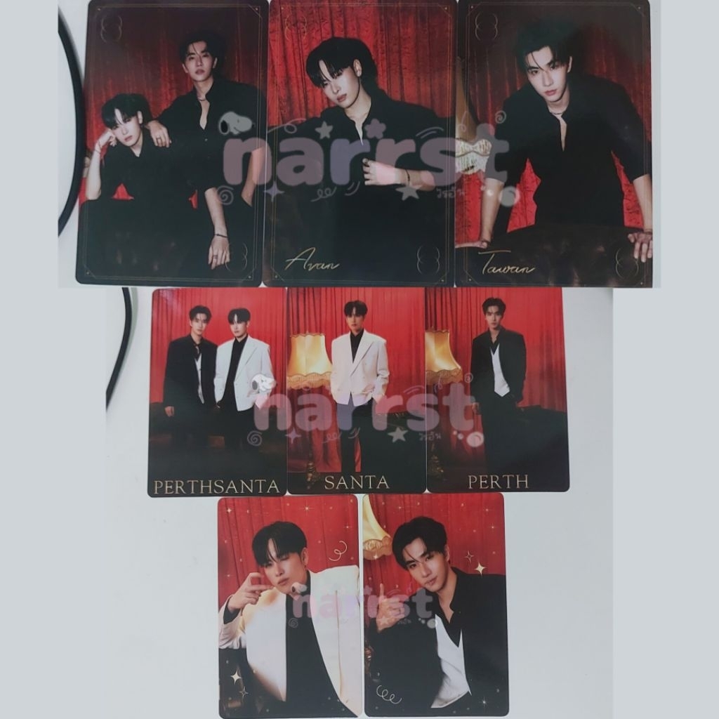 โฟโต้การ์ด Santa Me และ Thee GMMTV Perth || เพอธซานต้า
