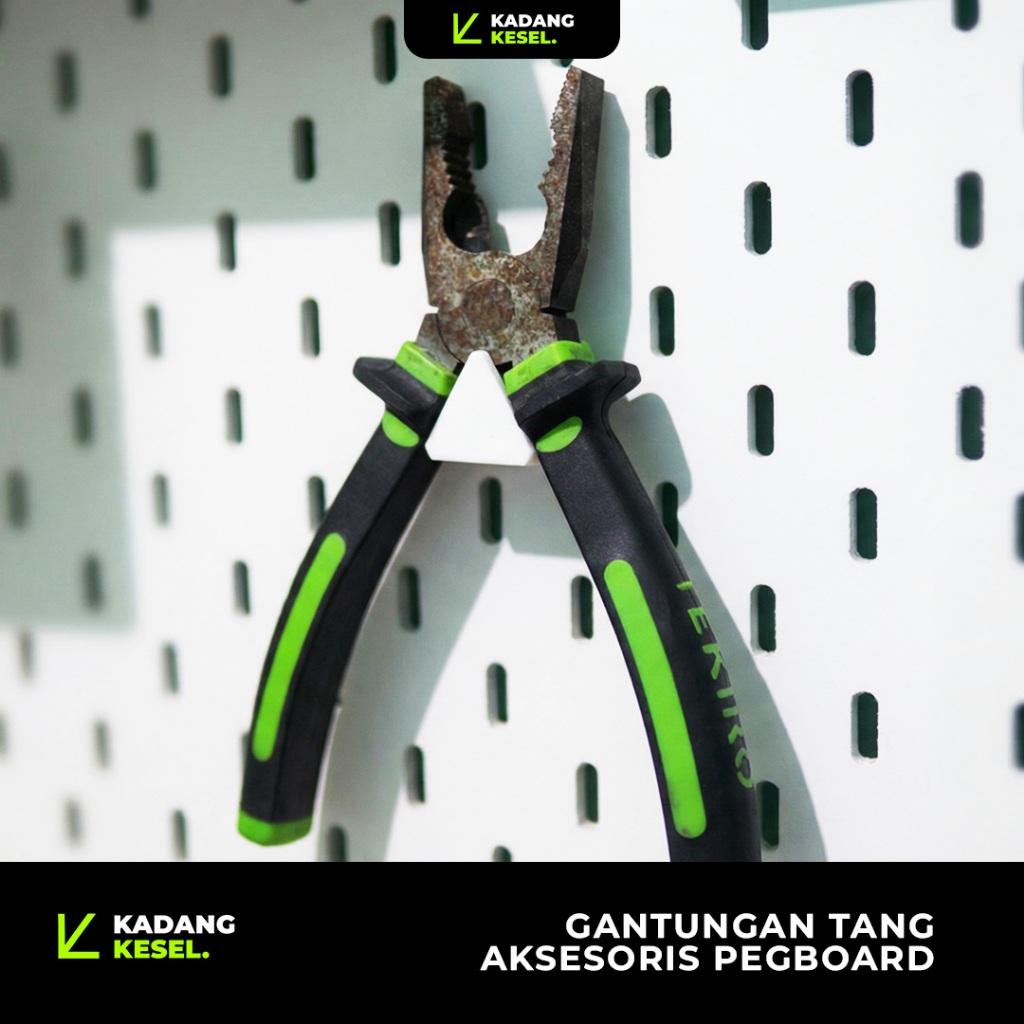GANTUNGAN SKDIS อุปกรณ์เสริม Pegboard คีมแขวน / Pegboard ผู้ถือคีม / Pegboard อุปกรณ์เสริม Organizer