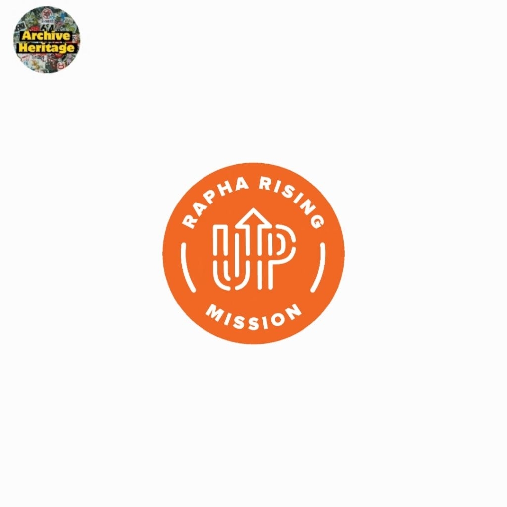 Rapha Rising Up ภารกิจขี่จักรยาน strava สติกเกอร์