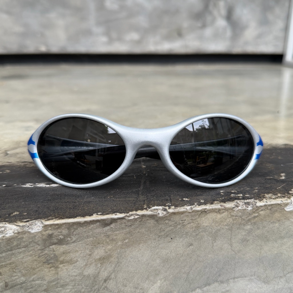 Galen Silver Black Flame Running Sport Eye Jacket สําหรับกิจกรรมกลางแจ้งและกีฬา