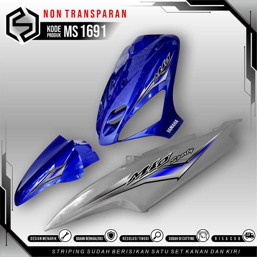 พวงมาลัย Mio Sporty Variation/ Mio Smile Graphics Thailand/ ms 1691/ ms 1702