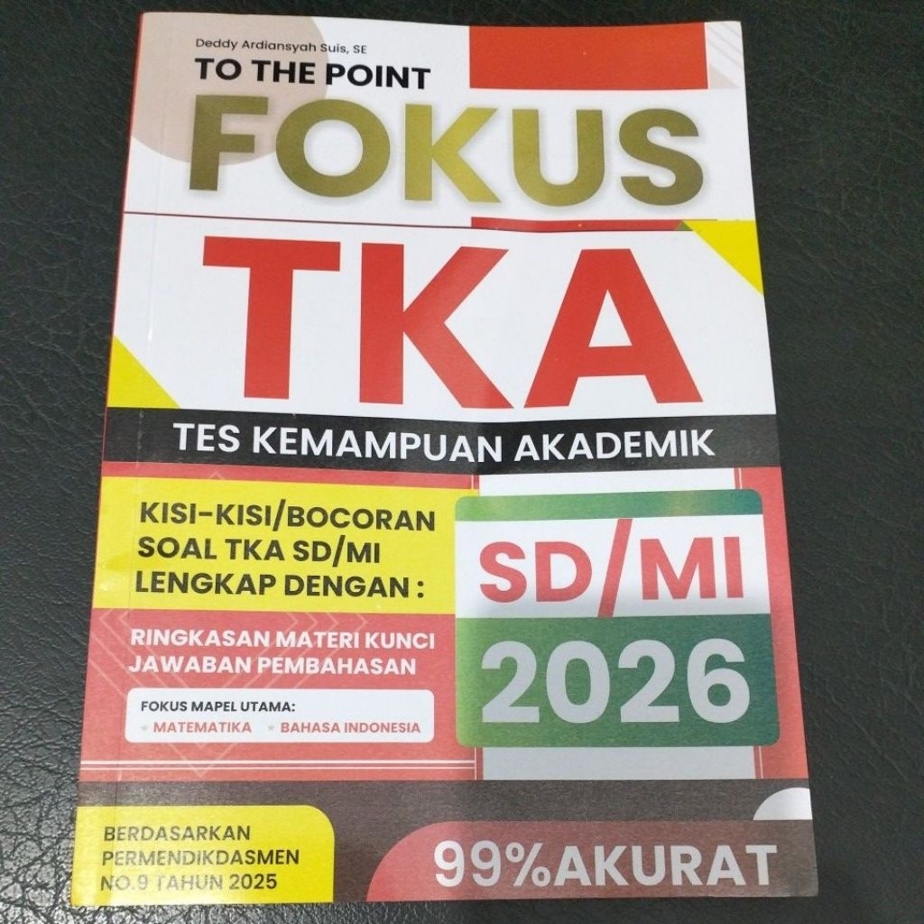 หนังสือ TKA SD 2026: ถึง The Point FOCUS TKA SD 2026