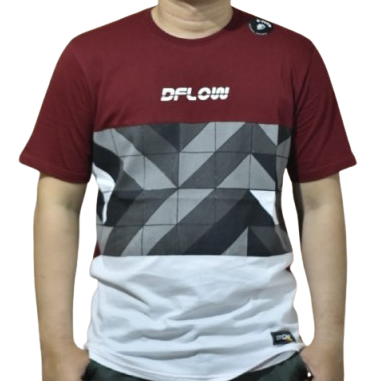 ต้นฉบับ DFLOW DISTRO เสื้อยืดฟรีสติ๊กเกอร์