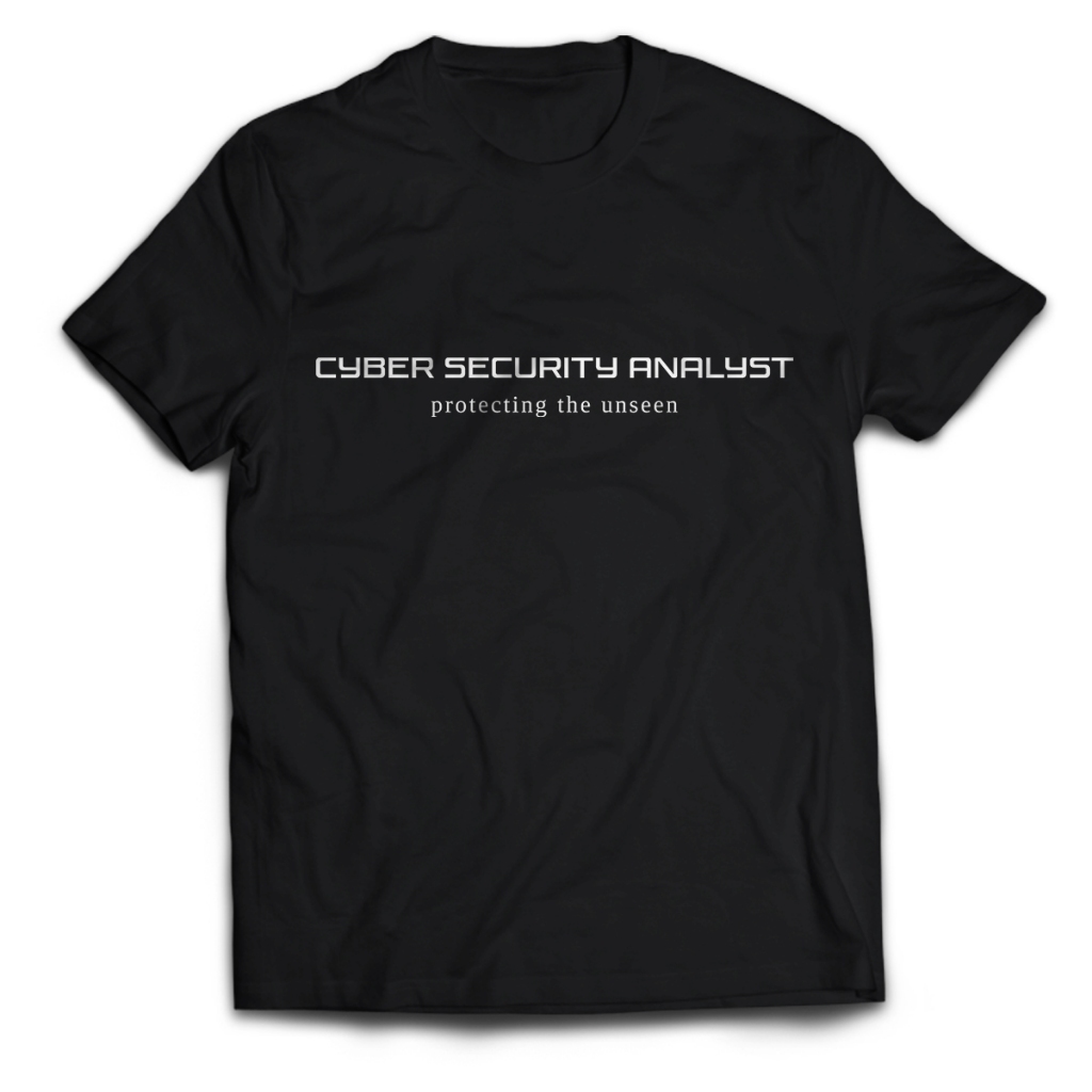 CYBER SECURITY Protecting Unseen เสื้อยืดผู้ชายผู้ใหญ่เสื้อผู้ใหญ่ Unisex PakeKaos