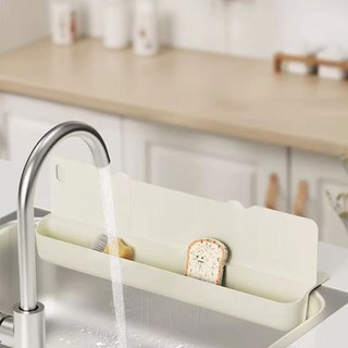 99KHOME Rak Sabun Wastafel Sink Organizer Dapur Tempat Spons Sabun Cuci Piring Anti Air K1462