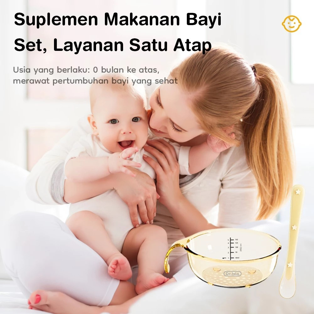 ดร. ISLA BT15 BABY PPSU FOOD SUPPLEMENT SET / BABY EATING UTENSILS SET PPSU MATERIAL