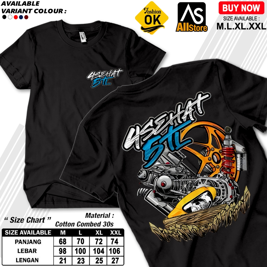 V153 เสื้อยืด 4 HEALTHY 5 TL Original XHK RACER