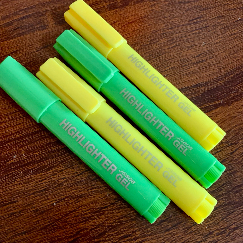 Stabilo Bible Gel Highlighter Bible ไม่ซีทรู