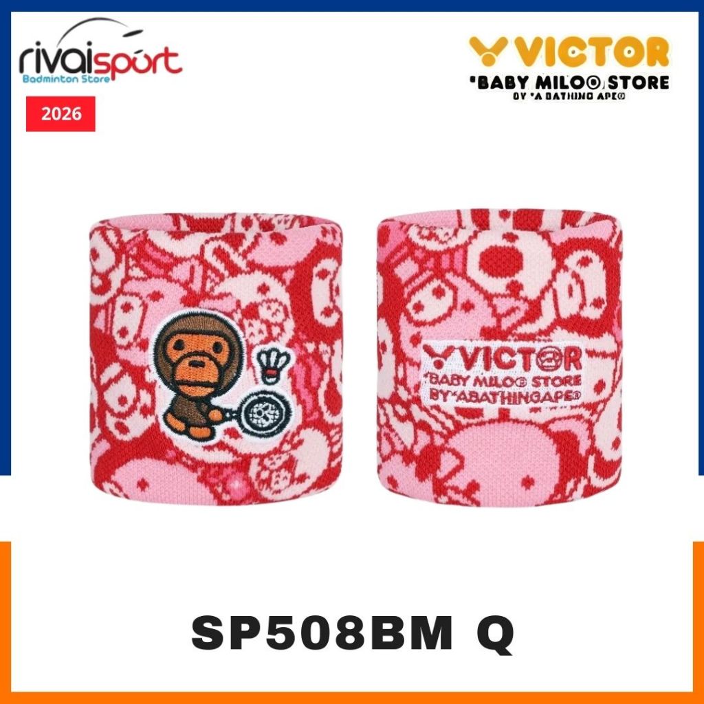 SPECIAL EDITION สายรัดข้อมือ Victor x Baby Milo SP508 BM / SP 508 BM / SP-508 BM Q