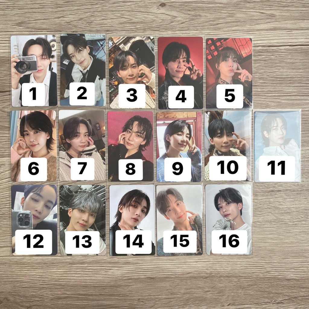 [REPRICE] SEVENTEEN JEONGHAN PHOTOCARD อย่างเป็นทางการ svt pc scoups choi seungcheol kkuma cim cheol