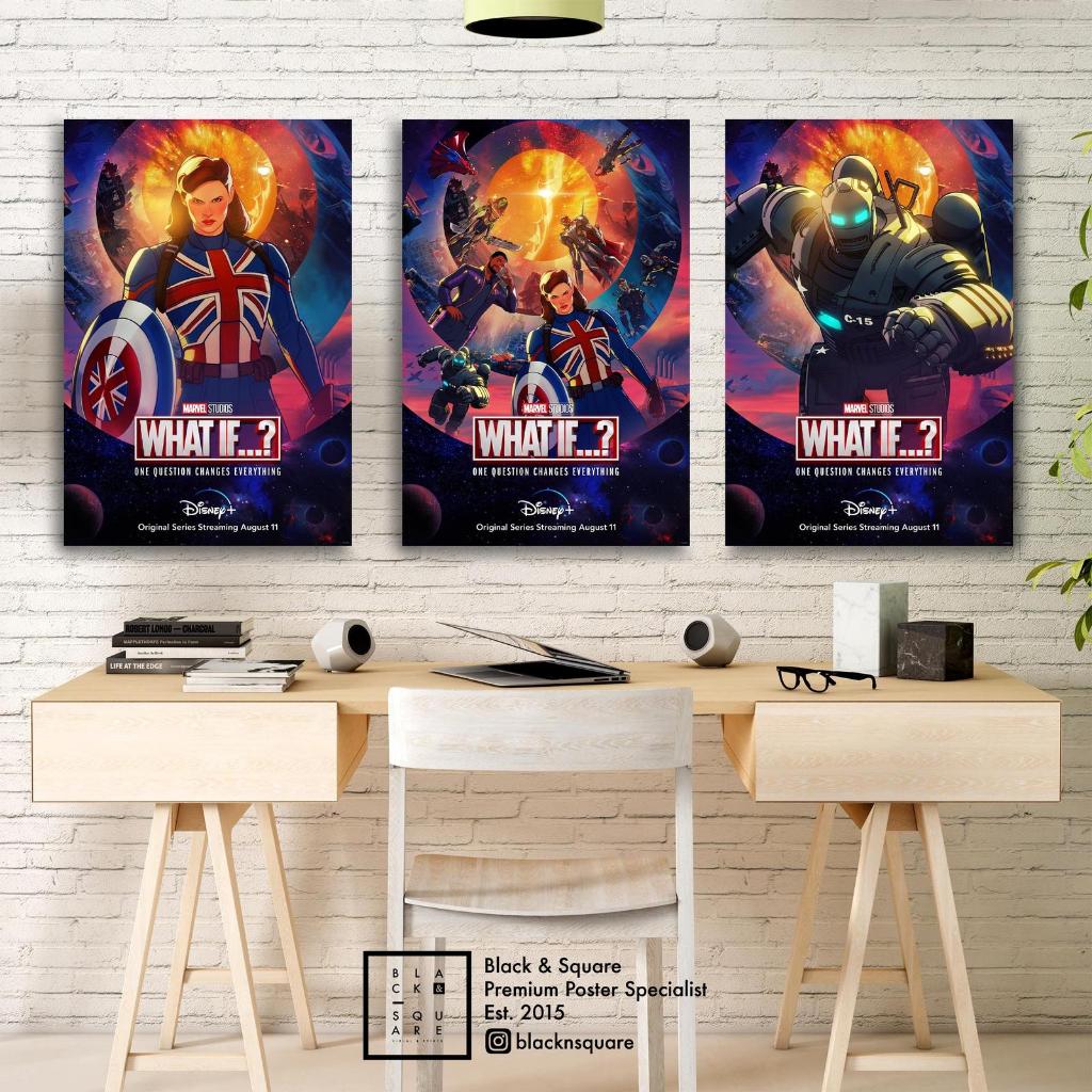 โปสเตอร์พรีเมี่ยม - Marvel Series What If - กรอบไร้ขอบ 40x60cm
