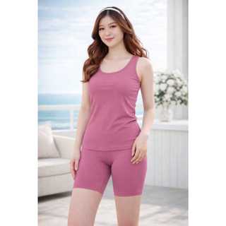 Setelan Wanita Polos Nyaman Murah Terlaris bahan kaosdan spandek jersey model seksi korean
