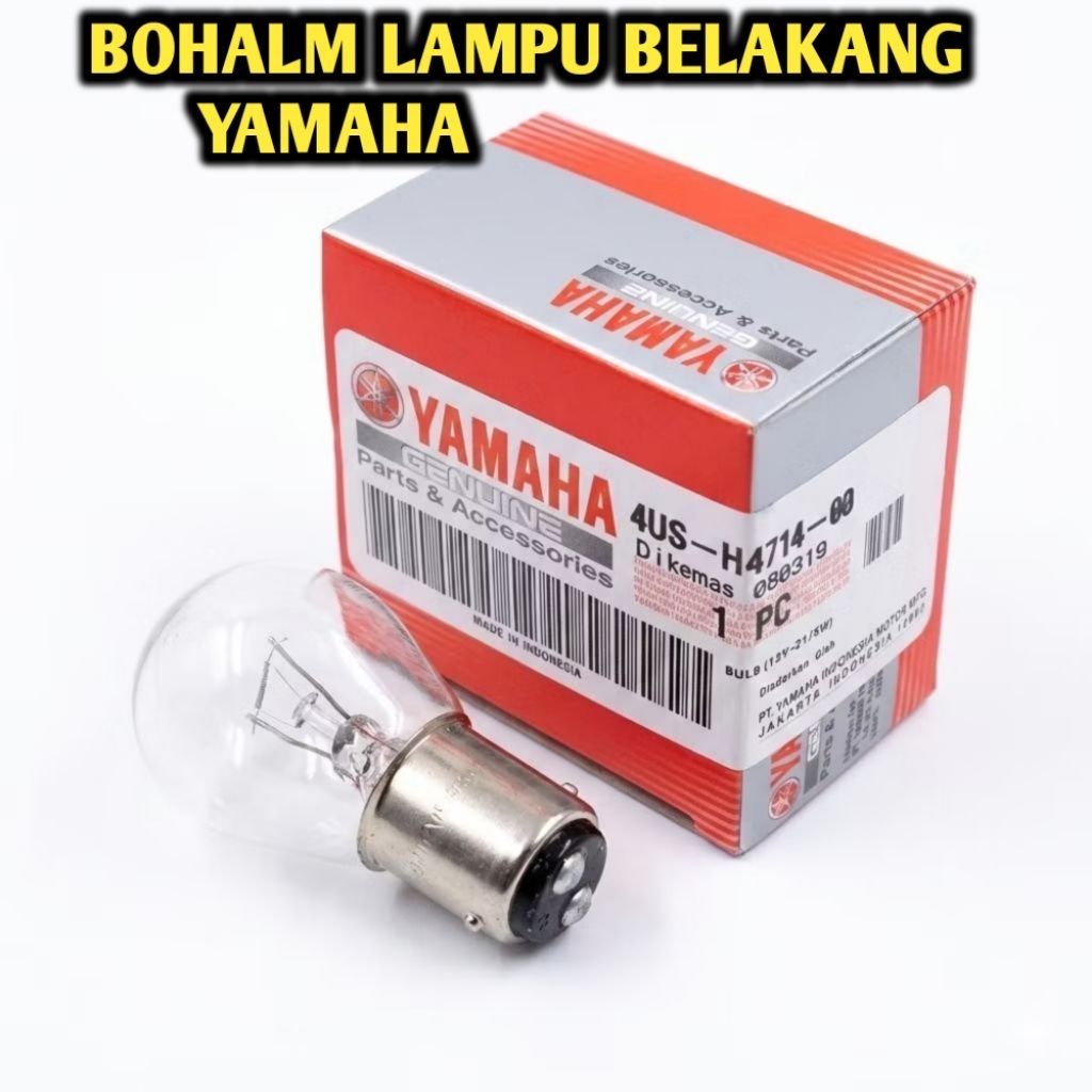 หลอดไฟ 1 ชิ้น, YAMAHA REAR LIGHT BULB MIO SPORTY MIO SMILE, SOUL VEGA, R/ZR, JUPITER MX SOUL GT MIO 