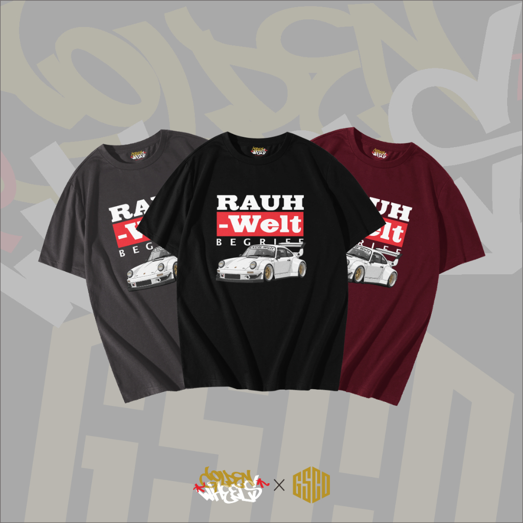 เสื้อยืด RWB RAUH-Welt BEGRIFF Porsche 930