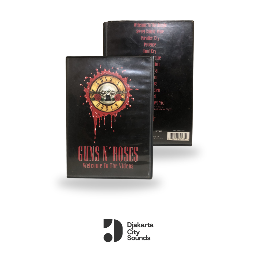 (VCD) Video Compact Disc Guns N Roses - Welcome To The Videos