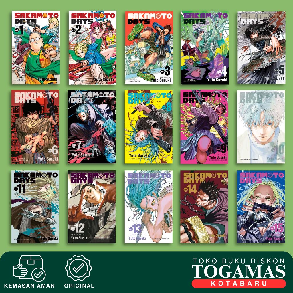 Sakamoto Days Comic 1 - 19 - Yuto Suzuki - Elex Media Komputindo