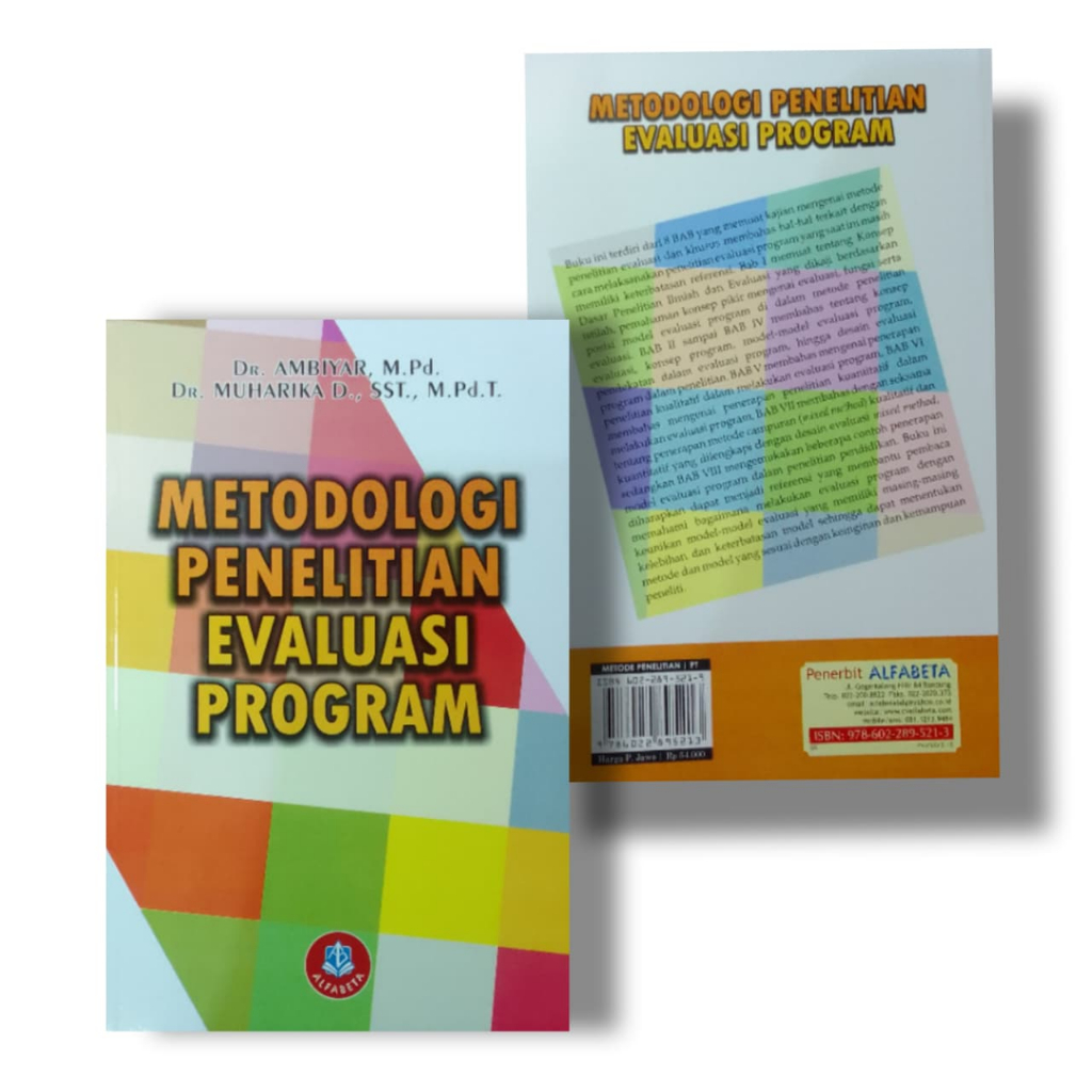 RESEARCH METHODOLOGY EVALUATION PROGRAM ~ ALFABETA