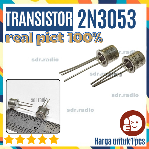 2N3053 ทรานซิสเตอร์ NPN 2N3053 2N 3053 NPN 60V 700mA 5Watt TO-39