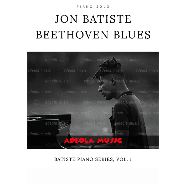 หนังสือเปียโนคลาสสิก / (PC-116) JON BATISTE – BEETHOVEN BLUES VOL. 1