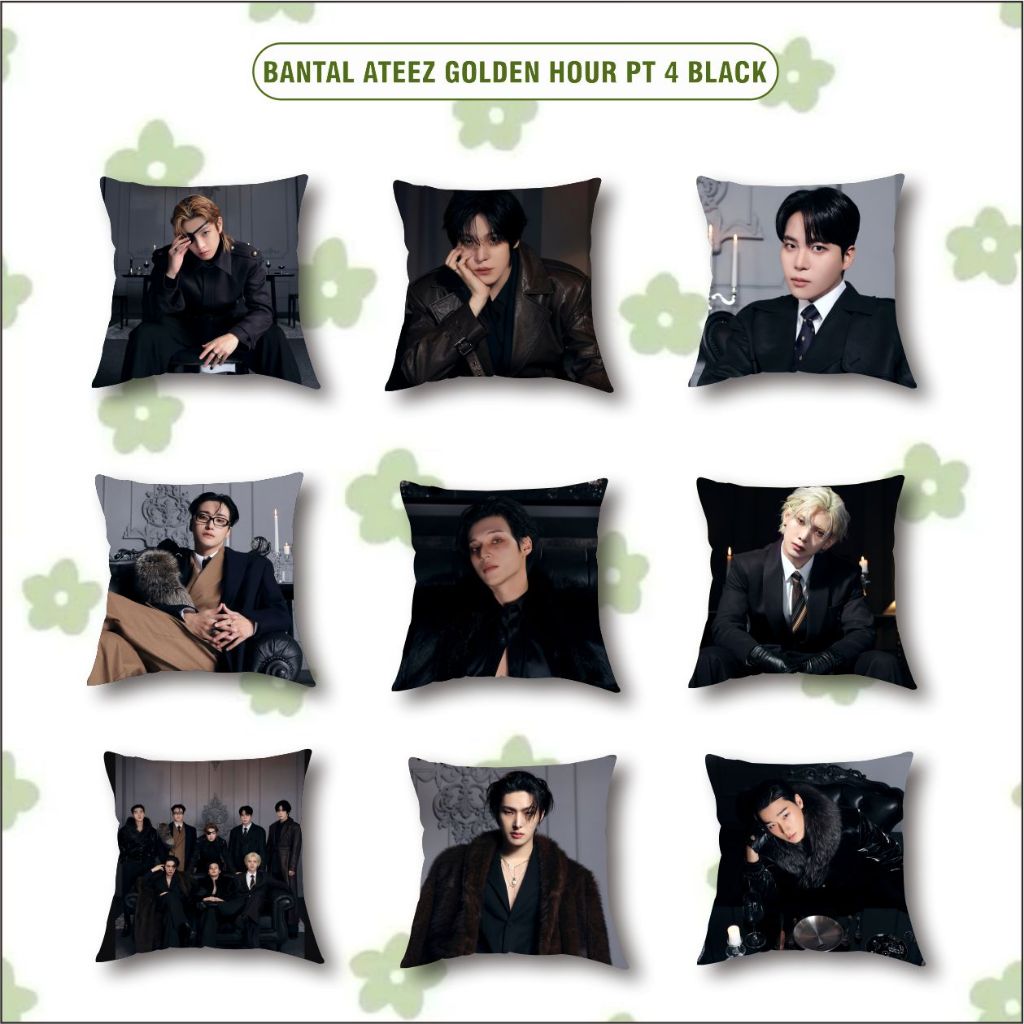 ATEEZ GOLDEN HOUR PILLOW pt 4 ขนาด 38ซม. ใหม่ 2026