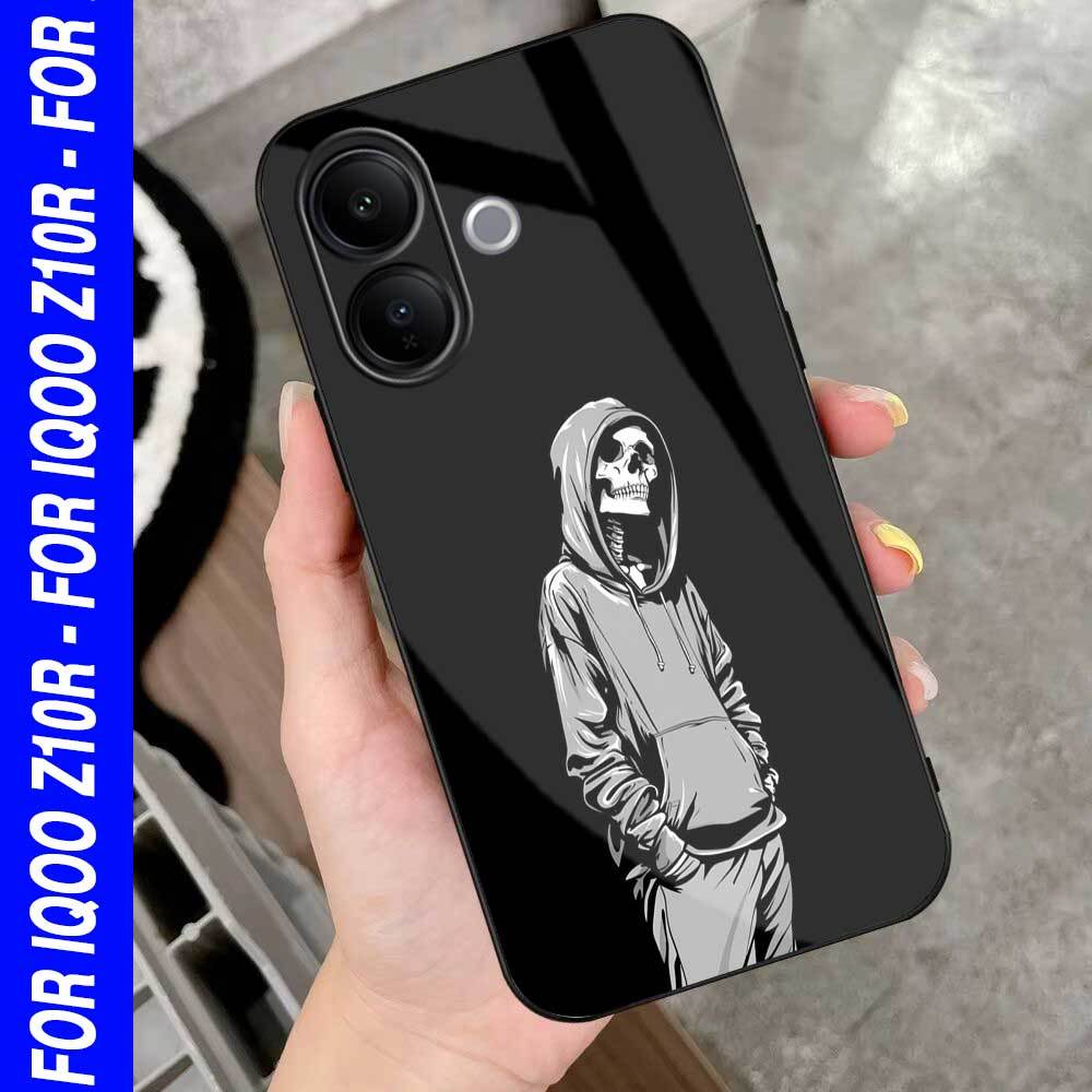 HP CASING สําหรับ IQOO Z10R [M380] SOFTCASE GLASS GLOSSY GLASS สําหรับ IQOO Z10R ALONE MOTIF - SOFTC