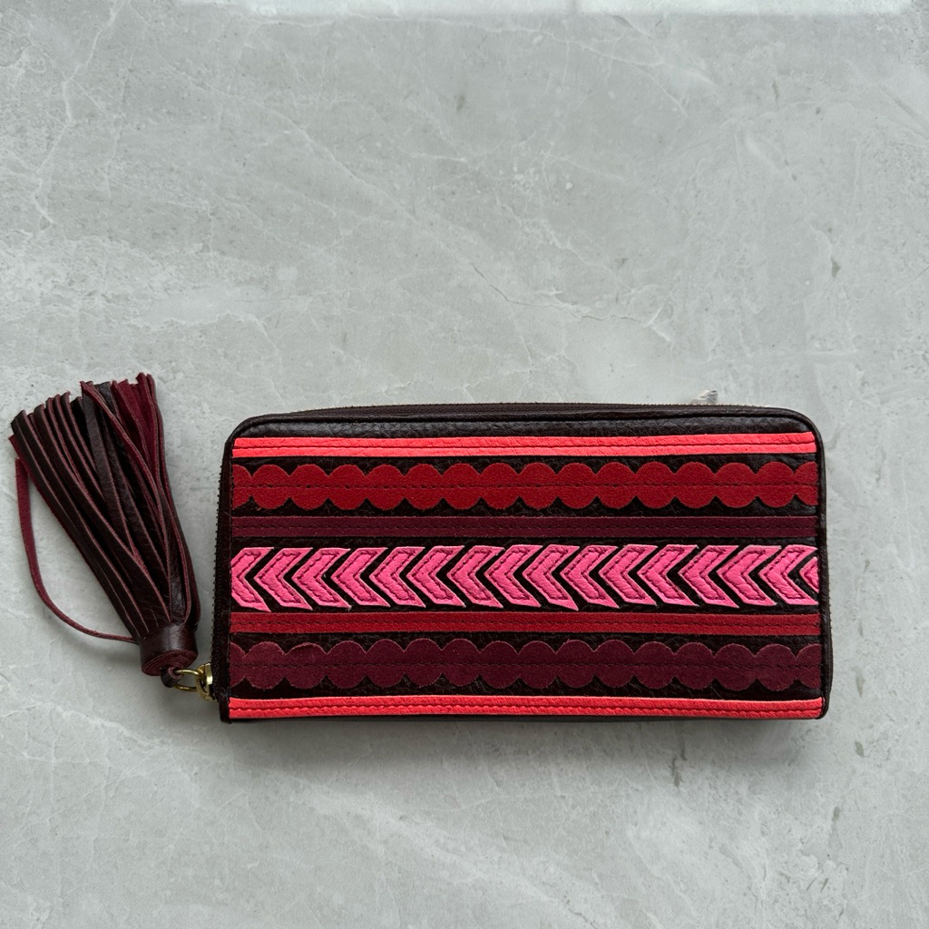 DEFECT Original กระเป๋าสตางค์ใบยาวพร้อม RFID