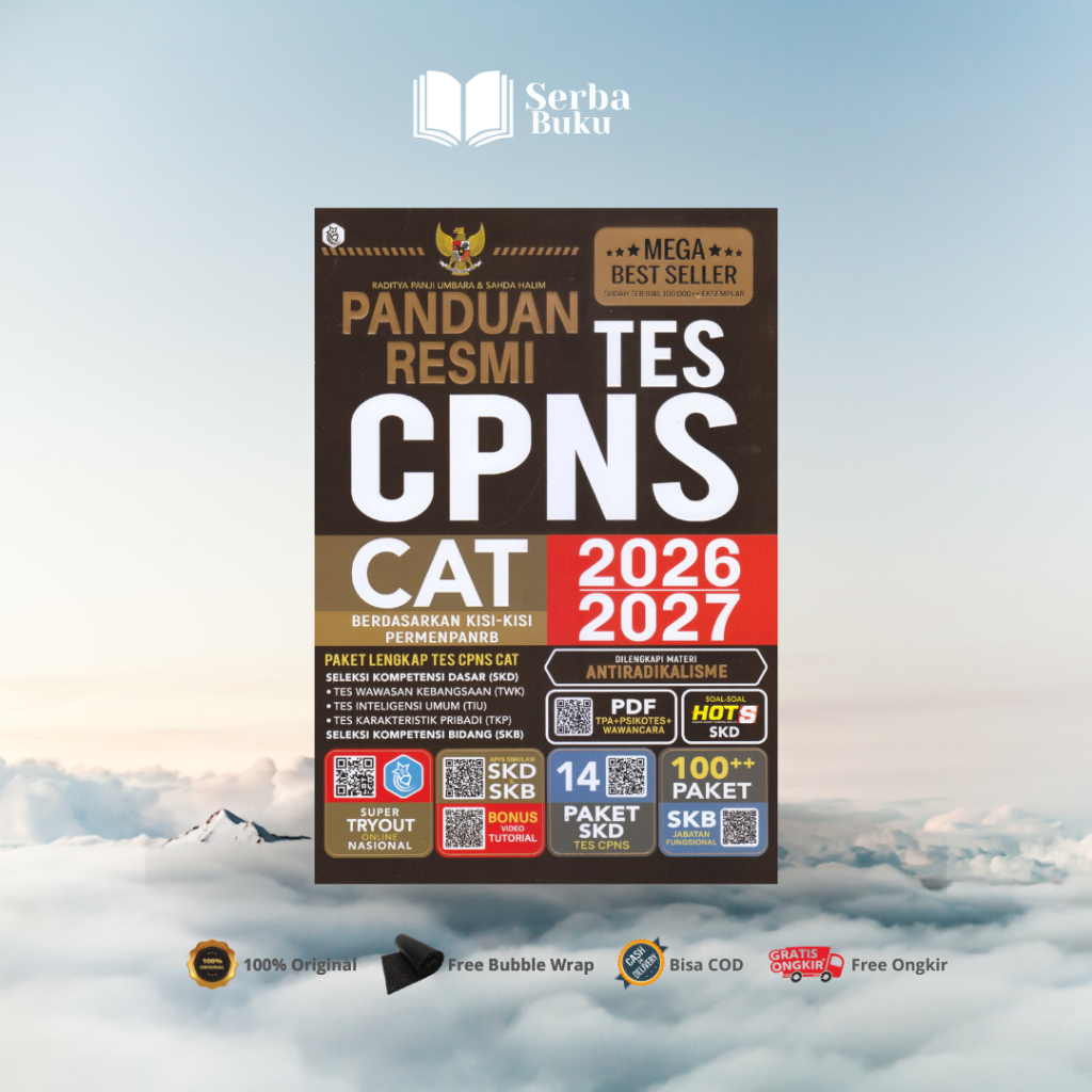 คู่มืออย่างเป็นทางการกับ CPNS CAT Test 2025/2026 - Bintang Wahyu