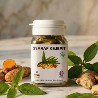 Terbaru Atasi Syaraf Kejepit Dengan Kapsul Syaraf Kejepit Isi 50 - BPOM RI & HALAL MUI