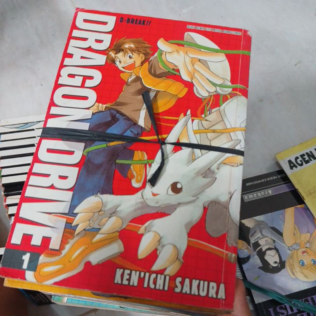 DRAGON DRIVE COMICS 1-10
