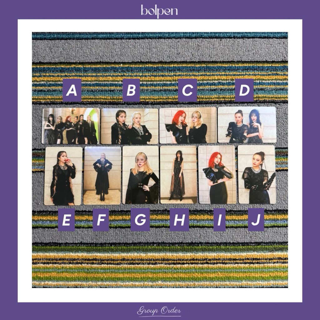 การ์ดรูปถ่าย GFRIEND POB