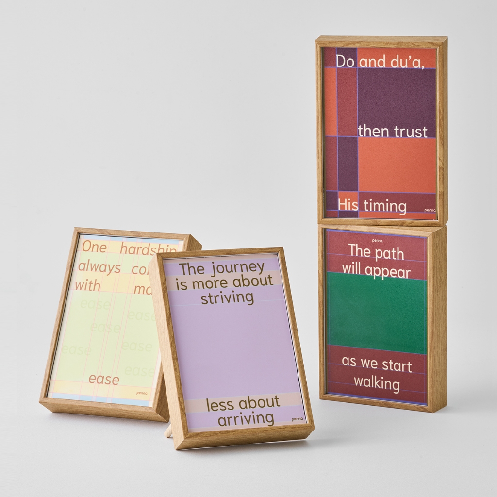 PENNA - Lifestyle - Faith Fuel Poster - A6 Frame - โปสเตอร์ตกแต่งโต๊ะ