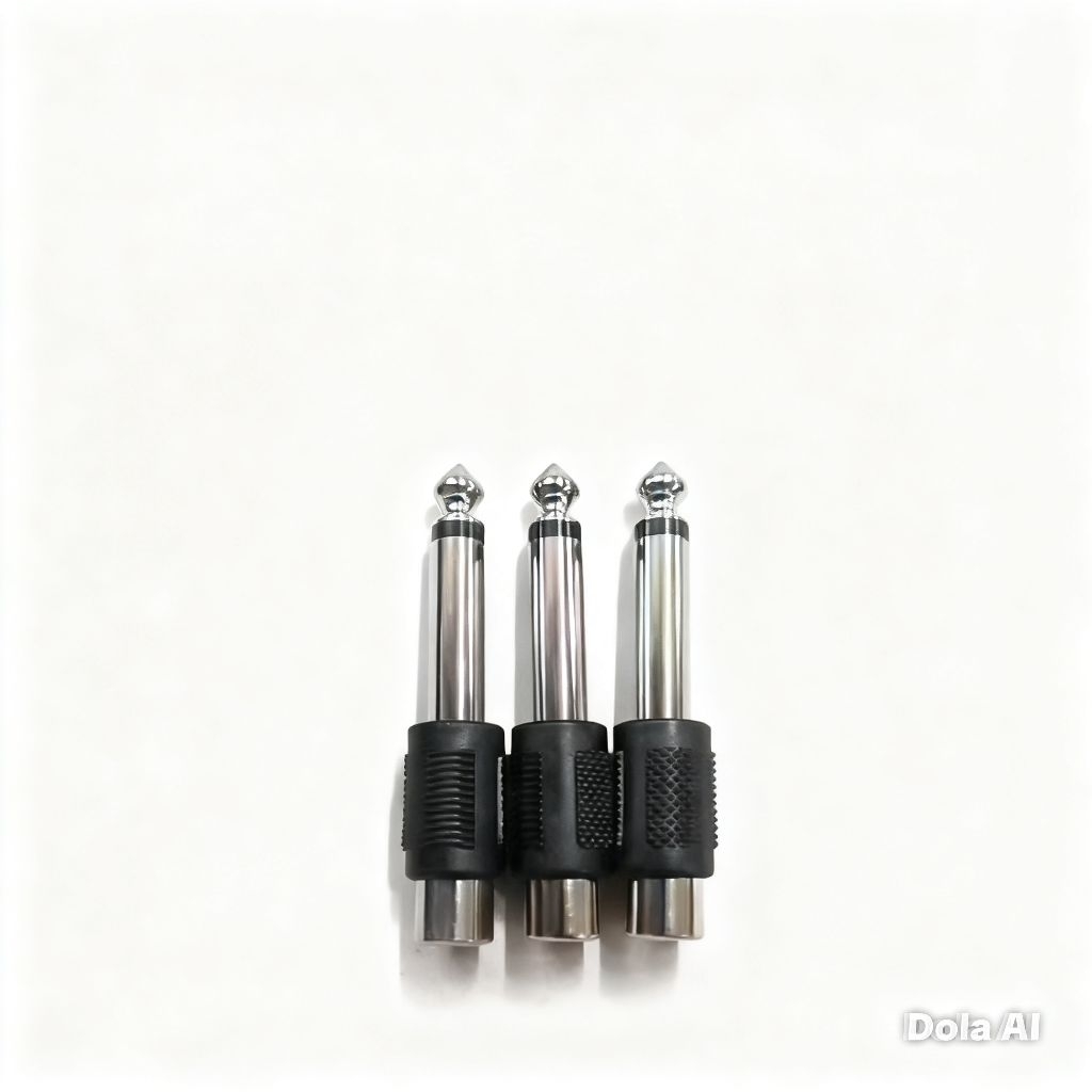 I RCA TI JEK AKAI ไมโครโฟนพลาสติก MONO CONNECTOR CONNECTOR CONNECTION RCA TO JACK AKAI PVC