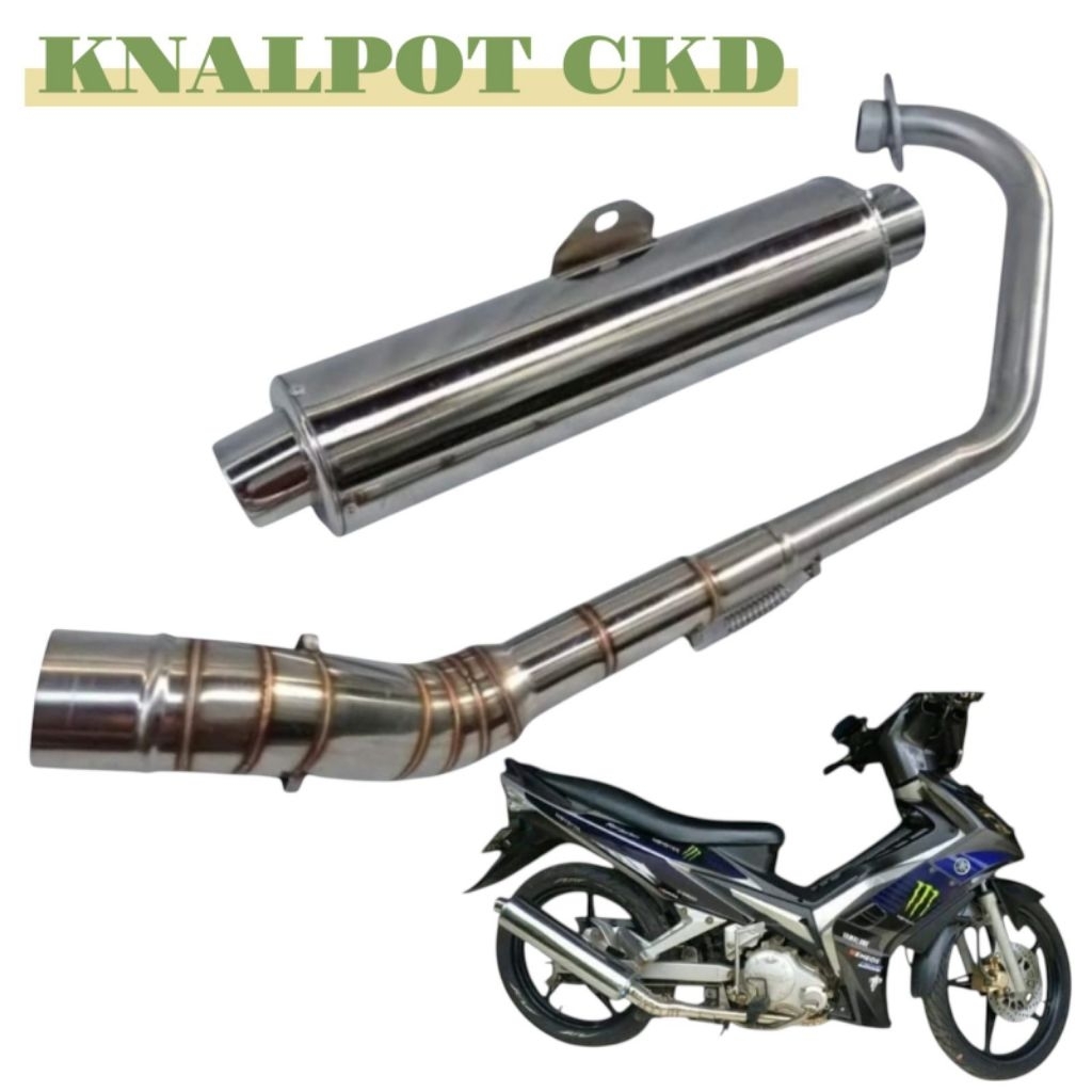 มาตรฐาน CKD EXHAUST สําหรับ JUPITER MX CKD EXHAUST สําหรับ JUPITER MX NEW JUPITER MX OLD