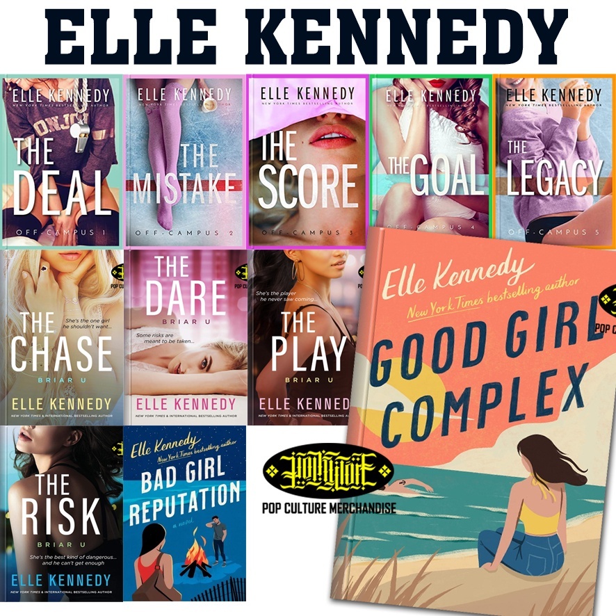 ELLE KENNEDY OFF CAMPUS: THE DEAL, MISTAAKE, GOAL, SCORE, LEGACY, BARRIR U: CHASE, DARE, PLAY, RISK, GOODGIRL COMPLEX, BADATION