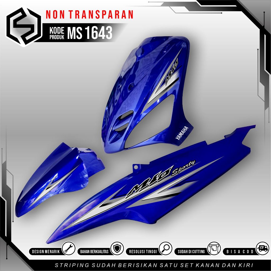 พวงมาลัย Mio Sporty Variation/ Mio Smile Graphics Thailand/ ms 1613/ ms 1624