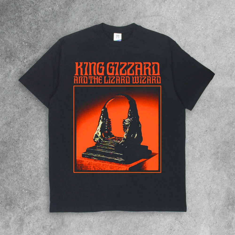 King Gizzard And The Lizard Wizard Cover เสื้อยืด Mercandise