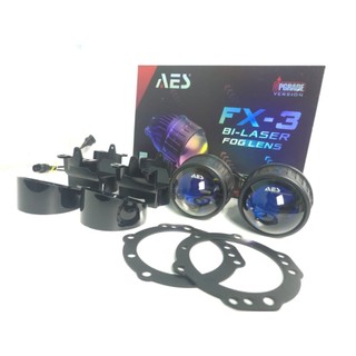 Foglamp Biled AES FX 3 Warna 65watt 3 Inch dan foglamp SQL laser 3 warna  toyota honda DLL