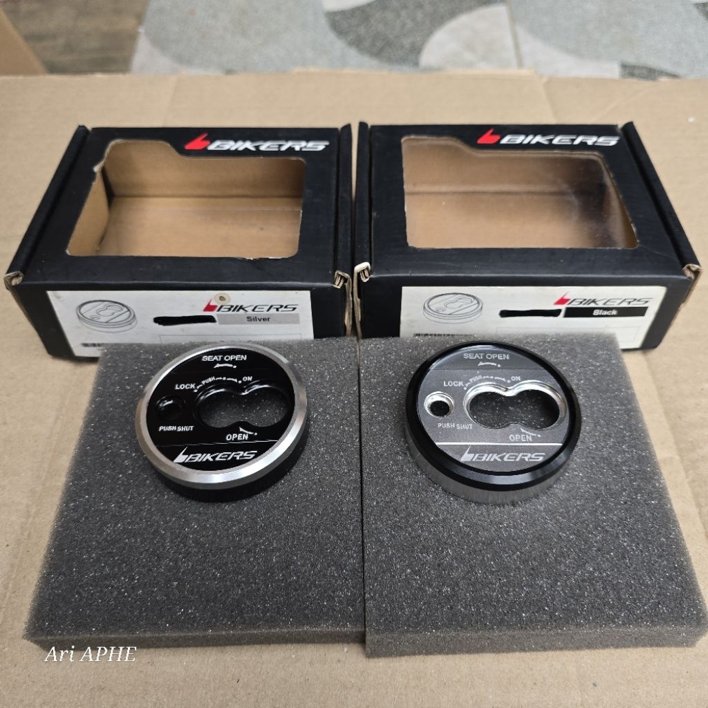ฝาครอบกุญแจจุดระเบิดหน้า BIKERS thailand NMAX 155 NEW OLD / XEON / MIO SOUL GT MIO GEAR S / JUPITER 