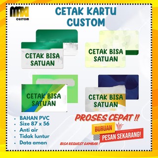 CETAK KARTU CUSTOM ID CARD, KARTU NIKAH, KARTU KISSS, CETAK KARTU ANGGOTA, KARTU GURU, KARTU MEMBER, KARTU CUSTOM MURAH MERIAH