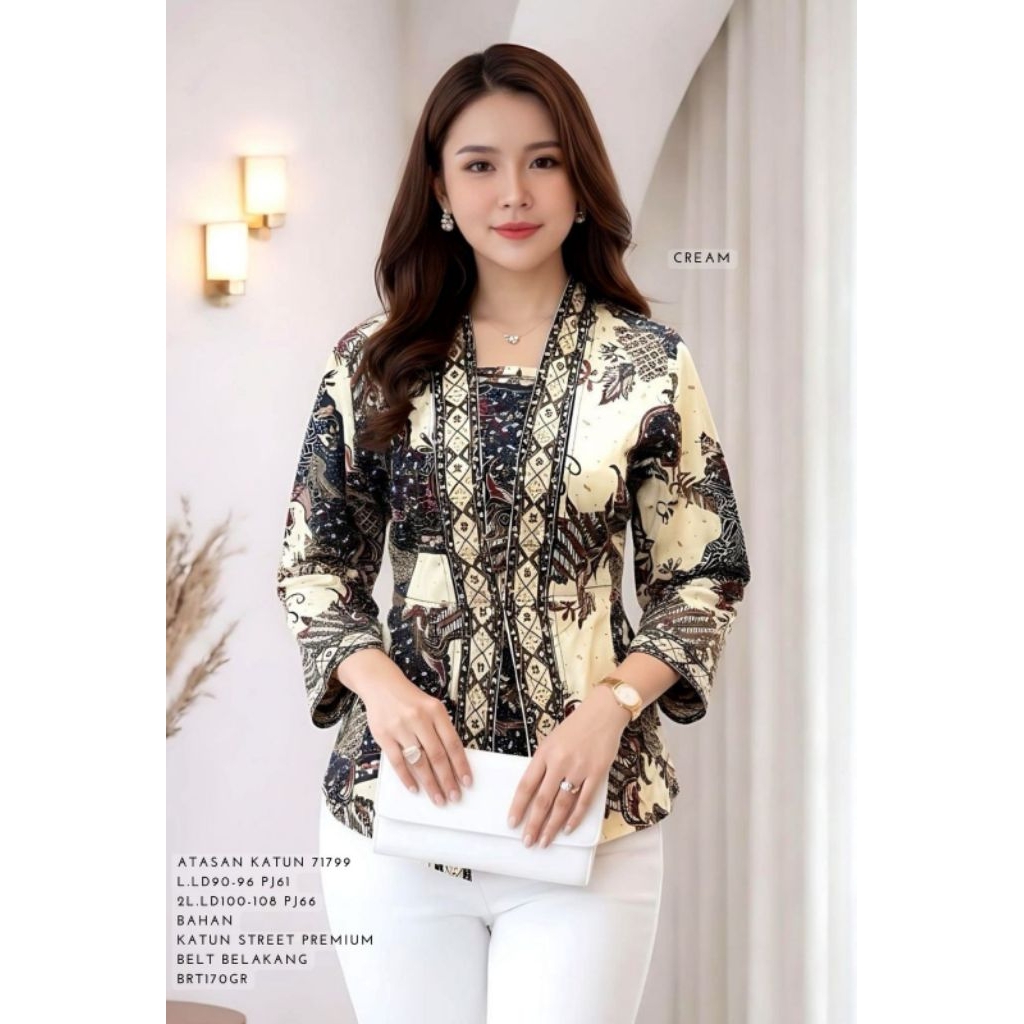 KATUN 71799 PREMIUM WOMENS BATIK COTTON TOP