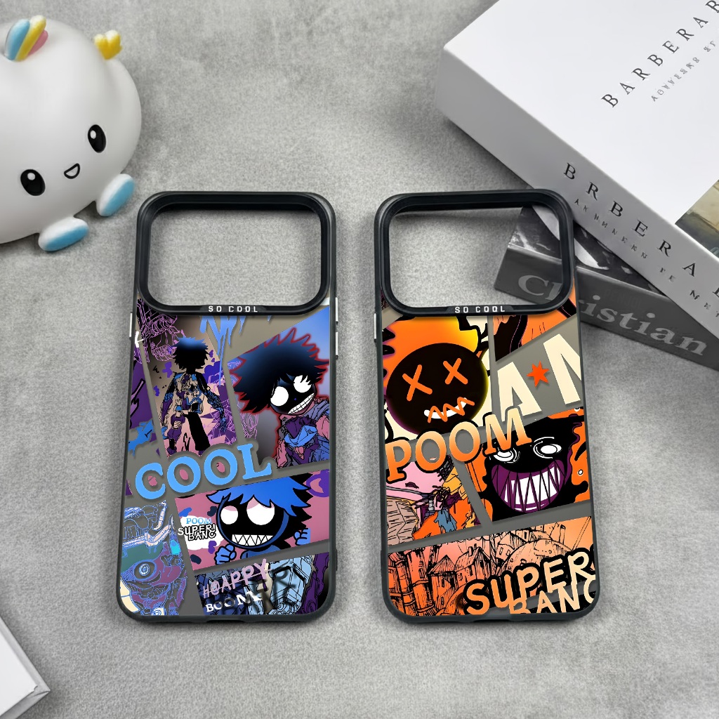 เคส IMD Hologram Spark 40 Spark 10 30C 30 Pro Softcase imd black Spark 40 Casing Hp Premium IJ16