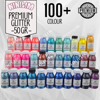 NINILIM - 50 GR GLITTER RATUSAN WARNA (1-50)