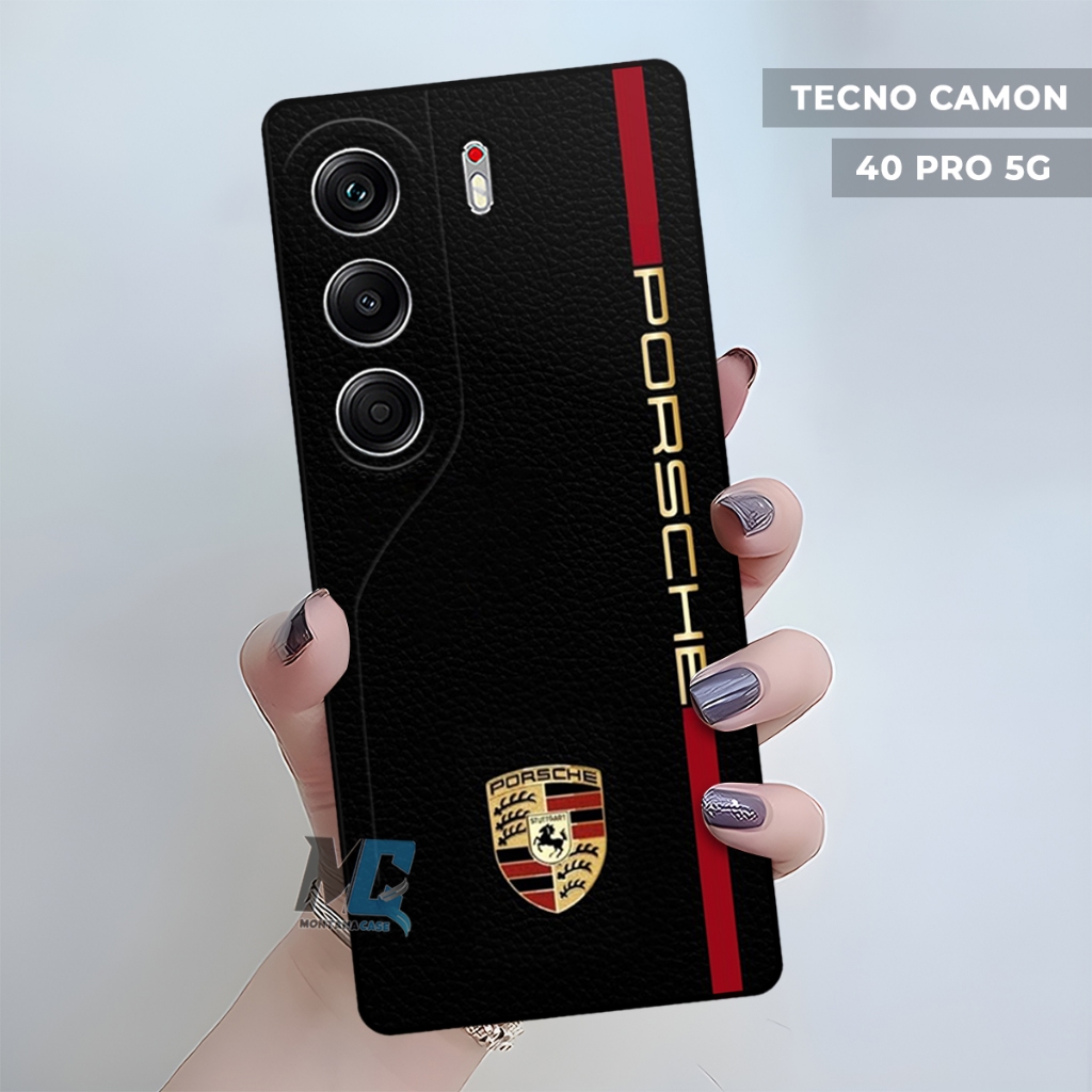MONTANA CASE SOFTCASE TECNO CAMON 40 PRO 5G MOTIF Porsche TECNO CAMON 40 4G UV PRINTING | ฝาครอบแบบเ